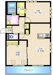 Maison Glorious【2階】の間取り