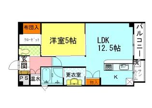 サンシェルマン【2階】の間取り