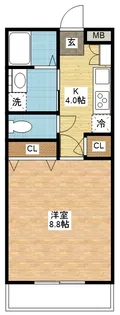 Signpost西時津YT【2階】の間取り