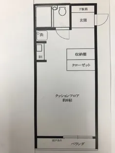 川辺ハイツ【2階】の間取り