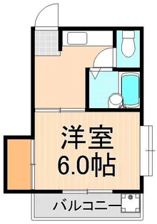 コーポ長崎【3階】の間取り