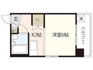 メゾン小河内【3階】の間取り