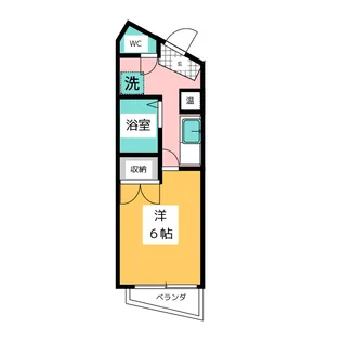昭和マンション桜【5階】の間取り