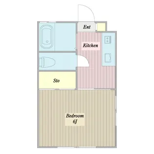 ステップ1番館【1階】の間取り