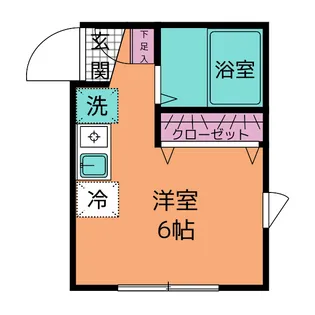 グリーンハイムII【2階】の間取り