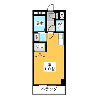 サクセス川原【3階】の間取り