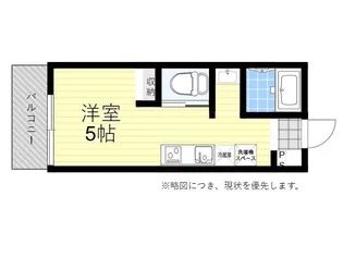 クレスト【1階】の間取り