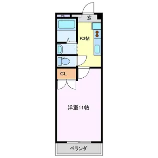 プチパレット【1階】の間取り
