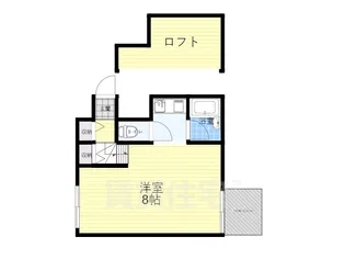 サンライズファースト【4階】の間取り