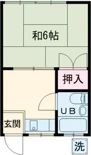 浅見荘【2階】の間取り