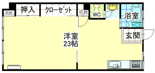 1Rの間取り画像