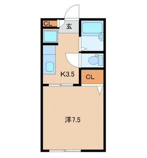 エクセルコート【1階】の間取り
