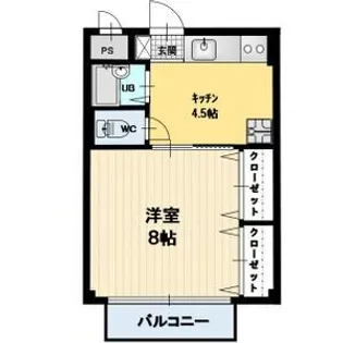 Southern Cross谷地【2階】の間取り