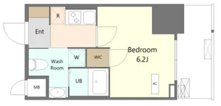 Alivis船橋East【6階】の間取り