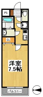 AXIA Kimachi【4階】の間取り