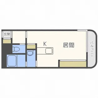 ファーストコートA【2階】の間取り