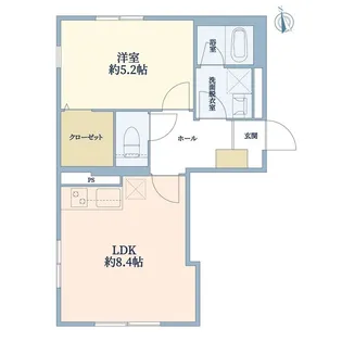 HERITAGE参宮橋【3階】の間取り
