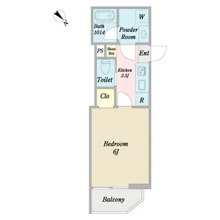 Legato一之江【1階】の間取り