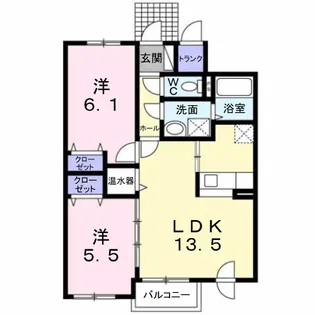 AmyII【1階】の間取り