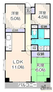 東京都東久留米市前沢3【マンション】の間取り