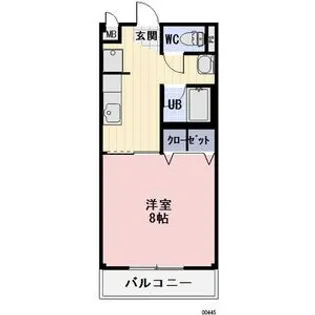 bonheur【1階】の間取り