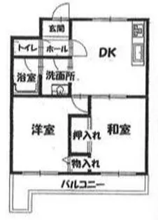 神奈川県横浜市栄区上郷町【マンション】の間取り