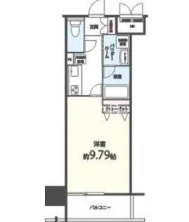 CIEL Shinbori(シエル新堀)【8階】の間取り