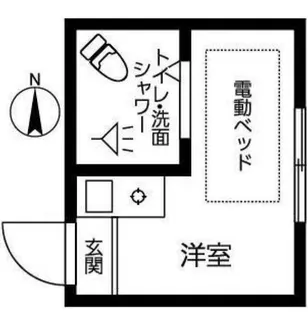 第18紀州ハイツ【1階】の間取り