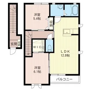 グレイスHALIIA【2階】の間取り