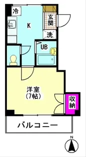 プリムローズ【3階】の間取り