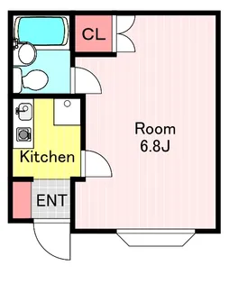 クレッセント川口元郷【1階】の間取り