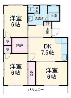ヘブンズミラー【2階】の間取り