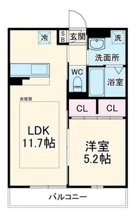リブリ・アイリス【2階】の間取り