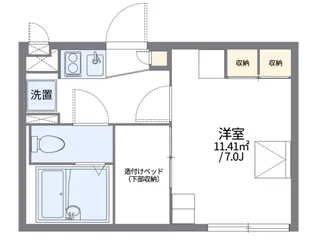 東京都西東京市泉町1【アパート】の間取り