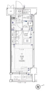 レガリス用賀【2階】の間取り