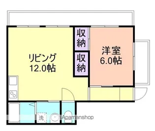 日美ビル【3階】の間取り