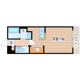 verdure(ベルデュール)【1階】の間取り