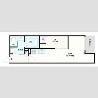 Jack odakaV【3階】の間取り