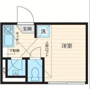 東京都江戸川区平井2【アパート】の間取り