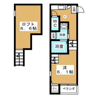 Stage苗代町【1階】の間取り