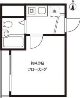 シャンテ扇橋【4階】の間取り