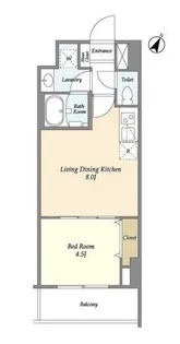 東京都千代田区岩本町2【マンション】の間取り