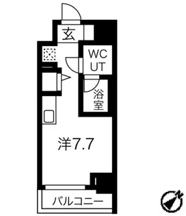 クラリッサ川崎グランデ【11階】の間取り