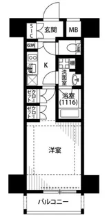 東京都台東区西浅草3【マンション】の間取り