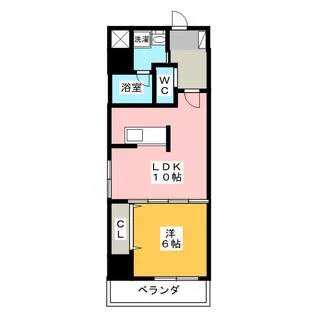 Spring House Koyamachi【6階】の間取り