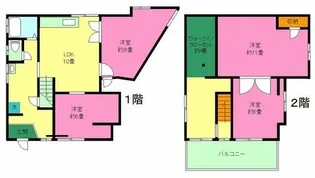 東京都足立区堀之内2【一戸建】の間取り