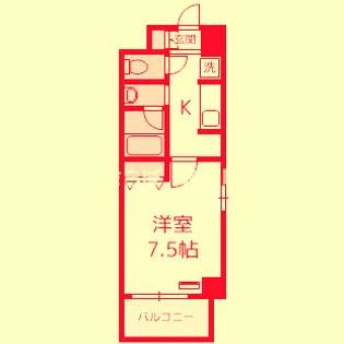 大阪府大阪市都島区都島北通2丁目【マンション】の間取り