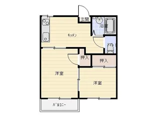 ゆうきコーポ【2階】の間取り