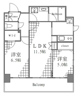 日神パレステージ三ノ輪竜泉【5階】の間取り