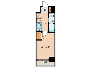 セレニテ神戸元町【7階】の間取り